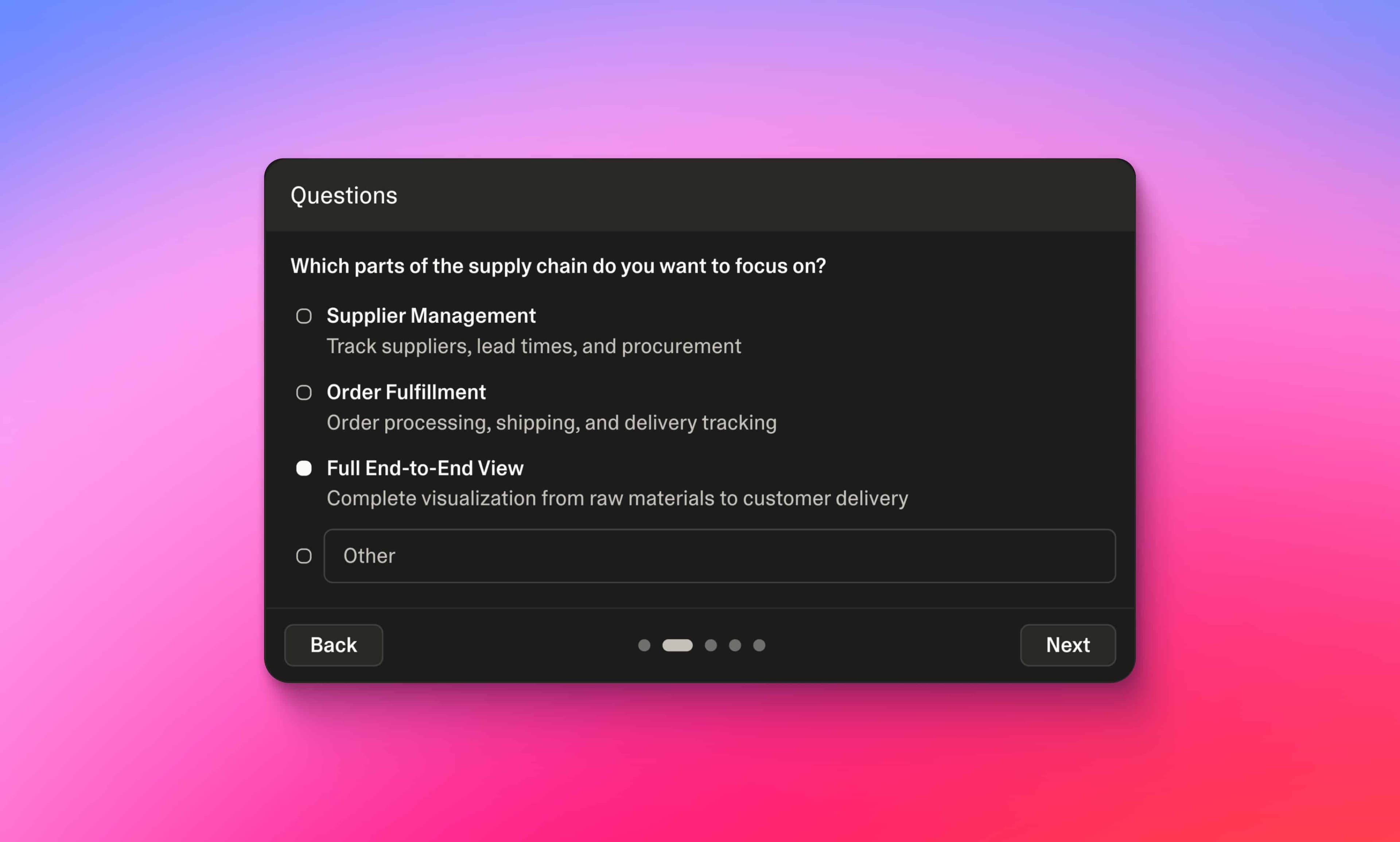 Better planning, better apps: Chat mode & Follow-up questions